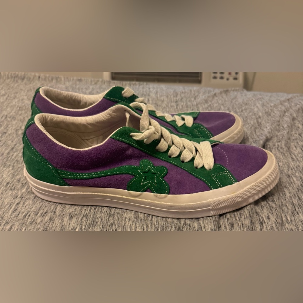 GOLF le FLEUR x Converse One Star||Purple and Green